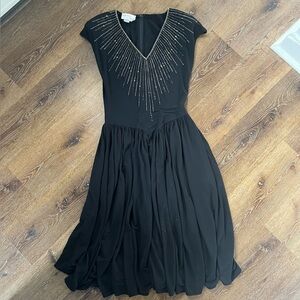 Vintage Ricki Lang for NUIT Black dress